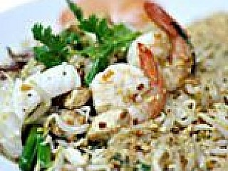 Pad Thai with Seafood
