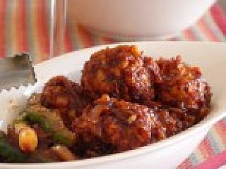 Veg Corn Balls Chilli Garlic (Dry)