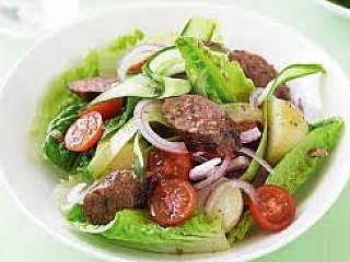 Sausage salad