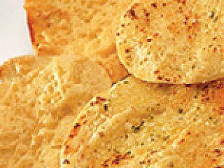 พิต้าเบรดชีสและกระเทียม/Garlic and Cheese Pita Bread