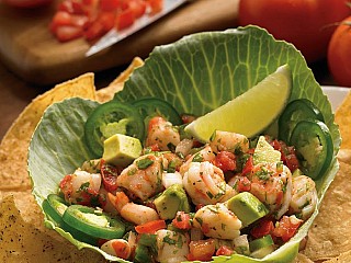 SHRIMP AND AVOCADO CEVICHE