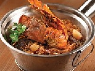 Glass Noodle Claypot with Crayfish