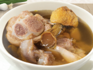 TIAN BAO Nourishing Chicken Soup with Matsutake Mushrooms 天宝滋补松茸鸡汤