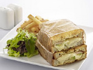 Ham & Cheese Avocado Sandwich