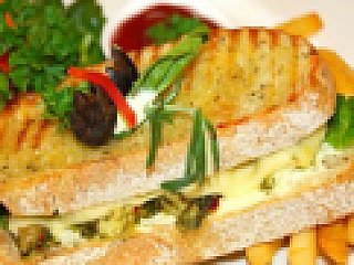 Cottage Cheese Pesto Sandwich