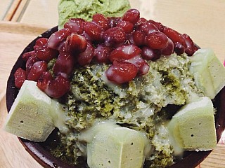 Kane Snow Ice Matcha Red Bean