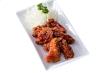KOREAN SPICY CHICKEN  (ไก่ทอดซอสเกาหลี)