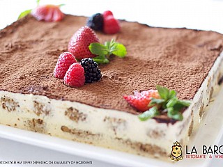 IL TIRAMISÙ TRADIZIONALE DELLA BARCA