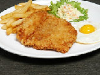 Pork Cutlet with Fries
