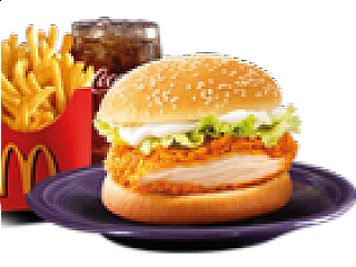 McSpicy Chicken Burger Set