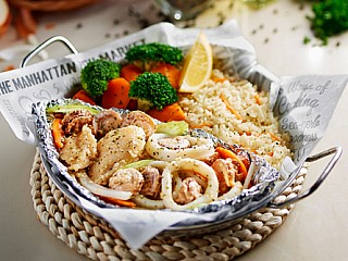 Coastal Baked Seafood