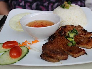 BBQ Grilled Pork Chop