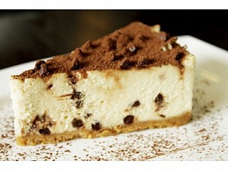 Kahlua with Chocolate Chips Cheesecake