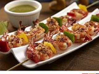 Grilled Seasoned Prawns