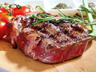 Prime Ribeye Steak w Red Wine Sauce (air-flown)