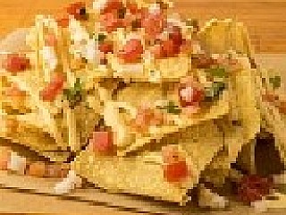Tortilla Chips with Salsa & Cheese