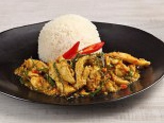 Yellow Ginger Chicken Rice