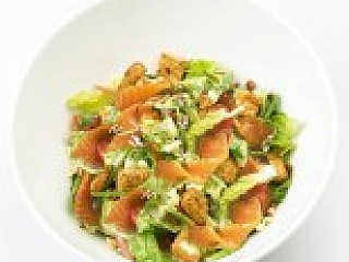 Caesar Salad with Smoked Salmon