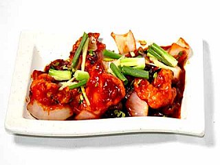 Chilli Garlic Prawns