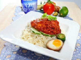 Malay Ayam Masak Merah Set