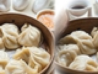 Steamed Chicken Momos Platter - 12 Pcs