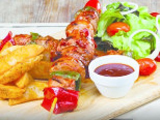 BBQ Grilled Pork Skewer