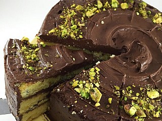 DARK CHOCOLATE PISTACHIO