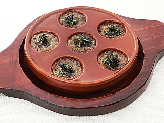Oven-grilled Escargots