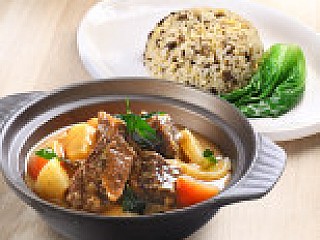 Curry Beef Brisket Fragrant Rice 咖喱牛腩留香饭