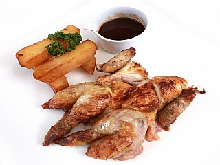 French baby chicken “Galletto Ruspante”