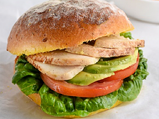 Roasted Chicken Avocado Sandwich