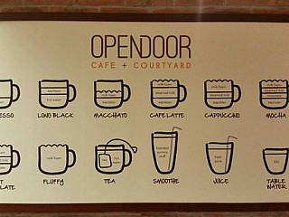 Opendoor Cafe + Courtyard