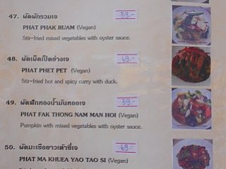 Mae Nuu Vegetarian Food Pattaya